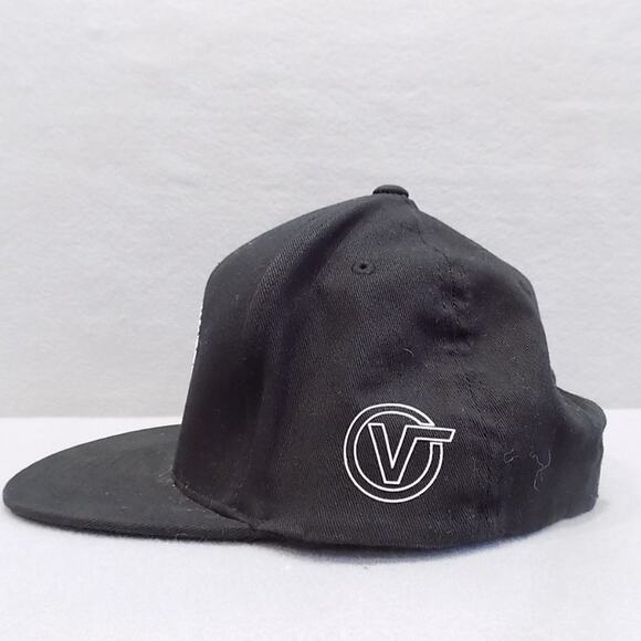 Vans Off The Wall Men's Black Snapback Streetwear Black Baseball Cap - Picture 3 of 13